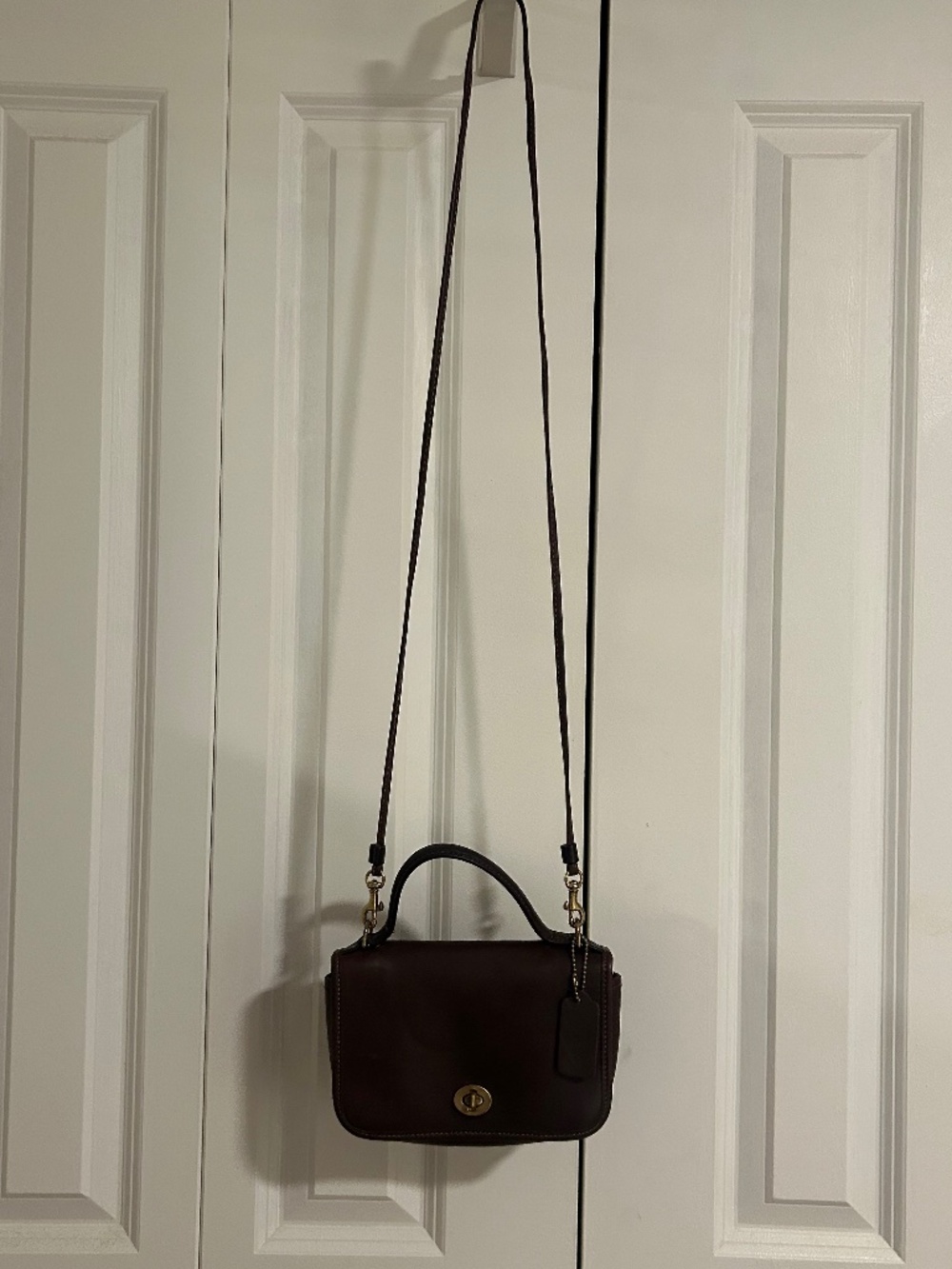 Classic Vintage Coach Casino Bag